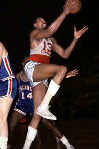 Maillot De Basket Philadelphia 76ers Wilt Chamberlain 13 Engrener Retro Blanc et Rouge